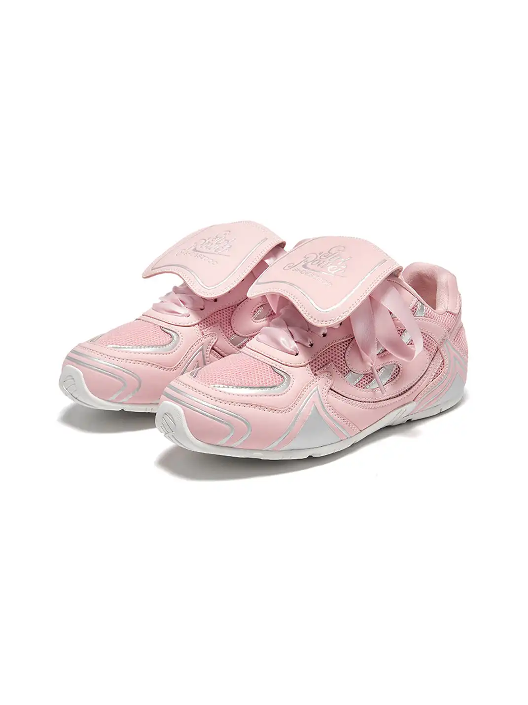 SHOESZOOO | "Powered By Girls" Hybrid Racing Trainer With Revomable Tongue-Mesh