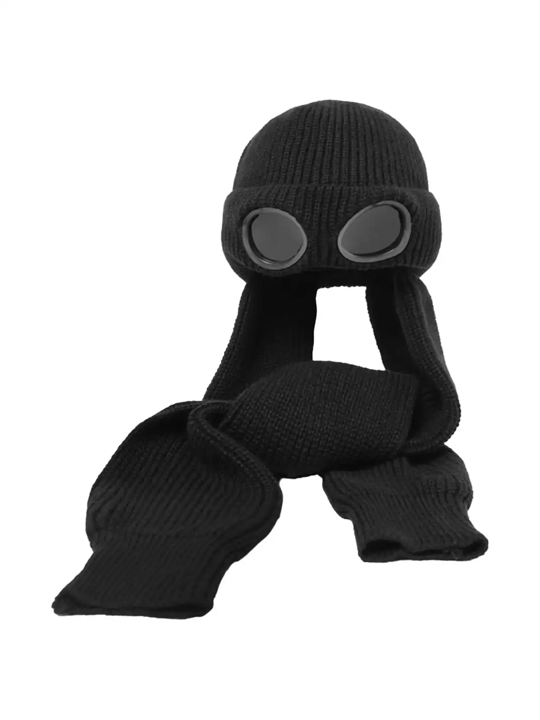 IIING | Flight Sunglasses Knit Scarf Beanie