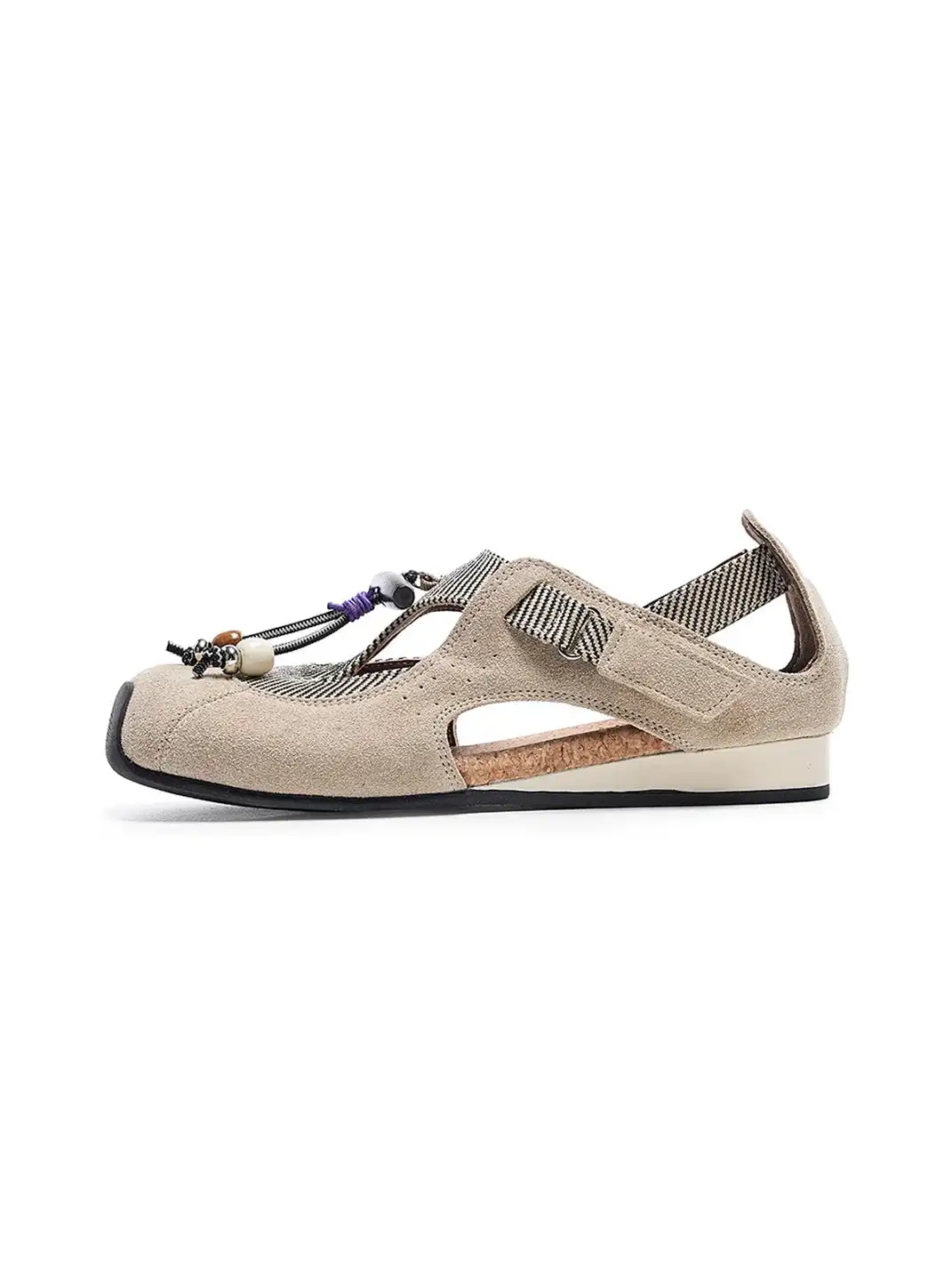 EBLAN | Nomad Loop Ethical T-Strap Ballet Sandal