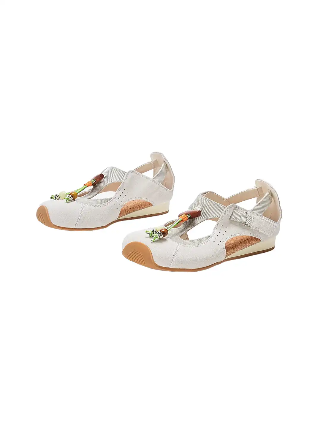 EBLAN | Nomad Loop Ethical T-Strap Ballet Sandal