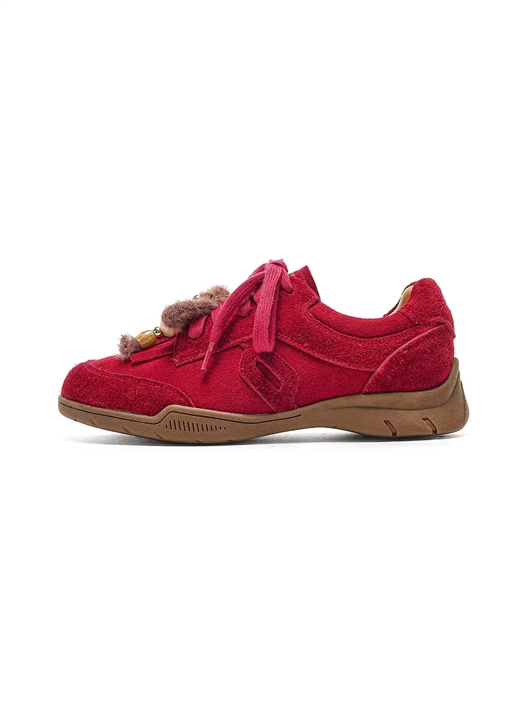 EBLAN | Velvet Trail Fringe Retro Trainer