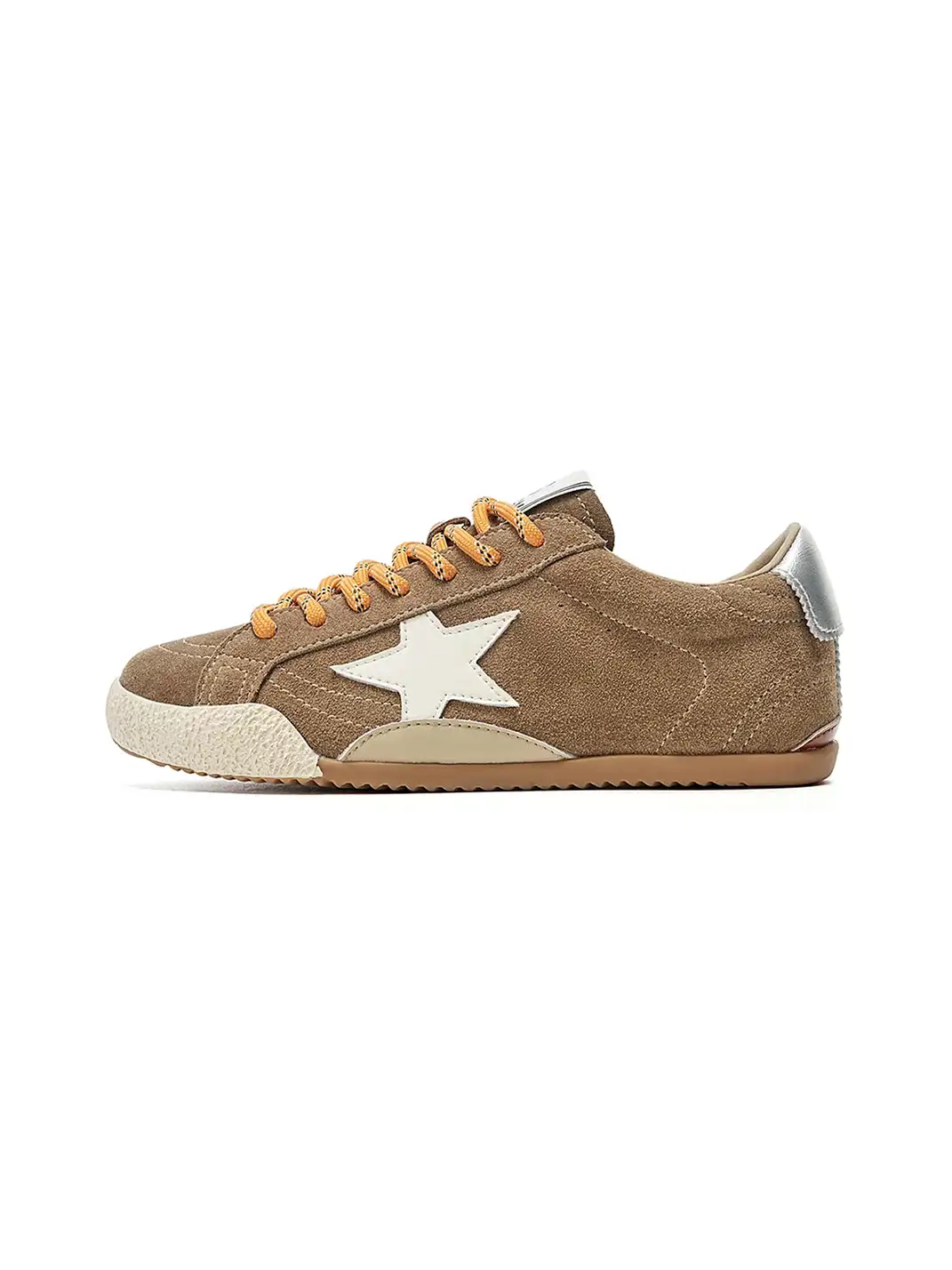 EBLAN | Star Retro Trainer With Unmatched Laces