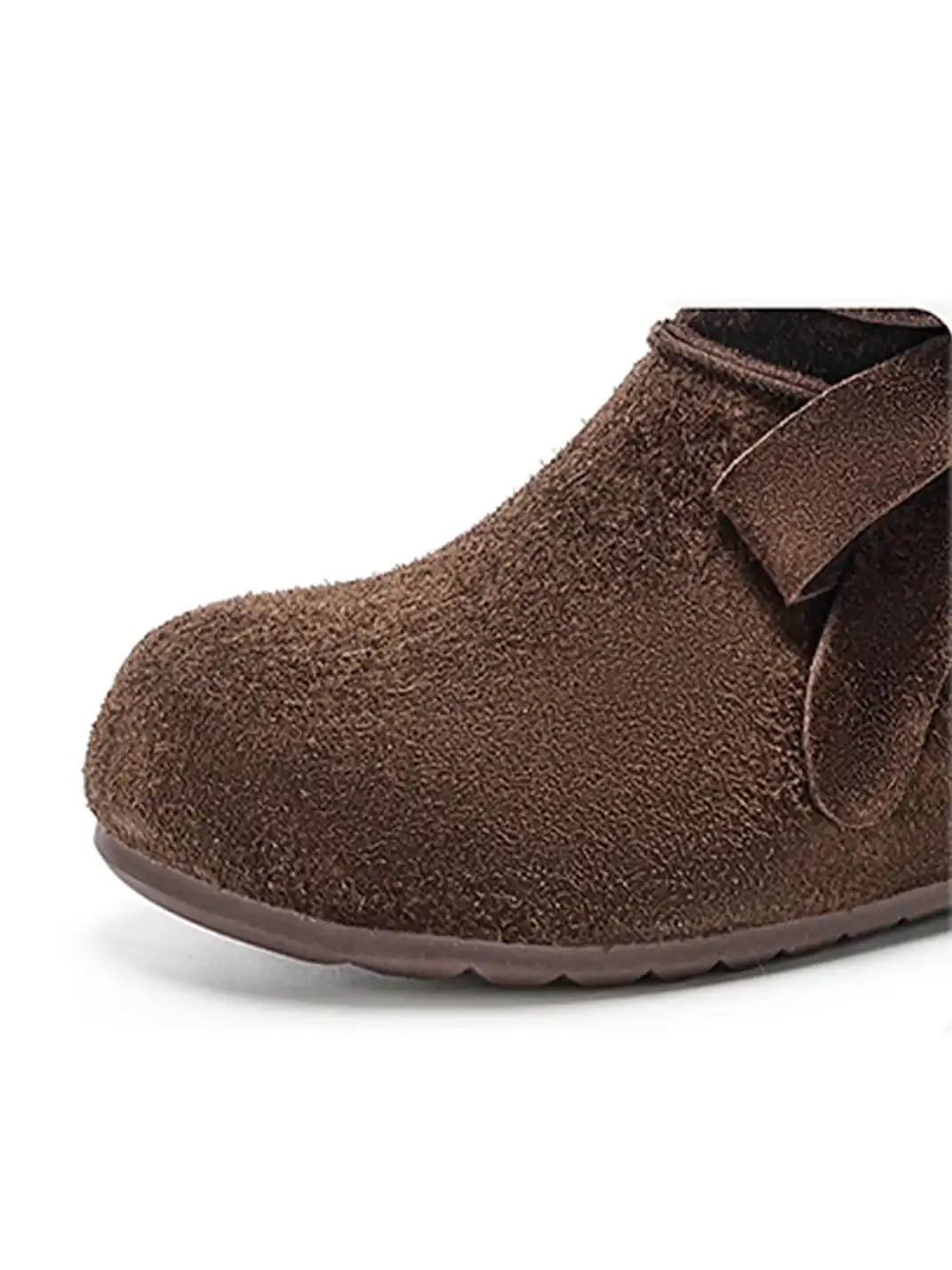 EBLAN | Maillard Velvet Bowtie Ankle Boots