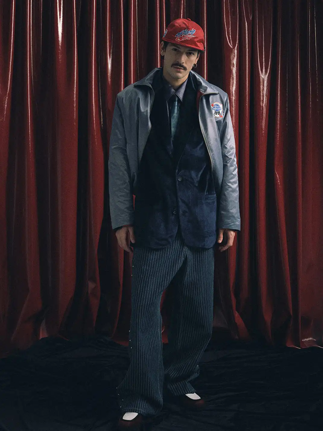 TREclub | Silky Jacket With Handsew Patch