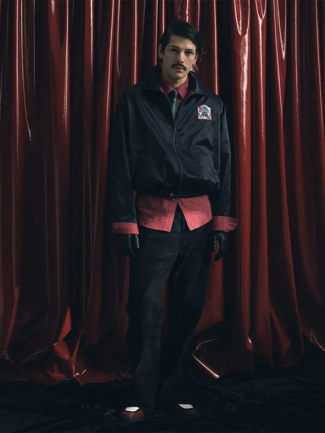 TREclub | Silky Jacket With Handsew Patch