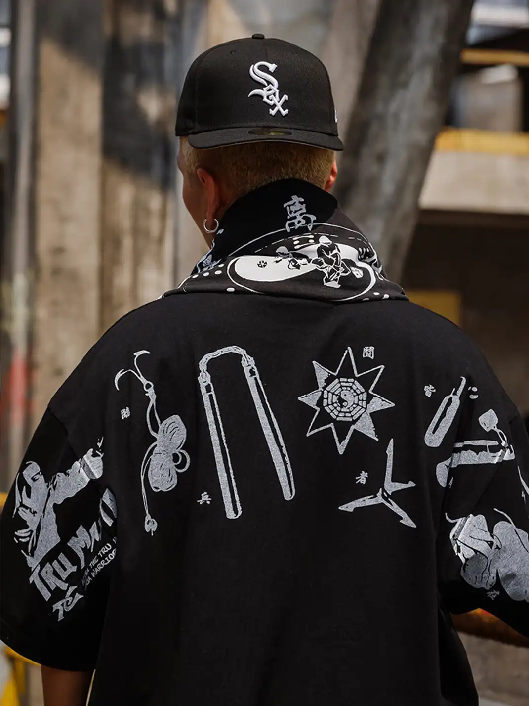 ACUSA | "TRU NINJA MASTA" Oversized Cotton Tee