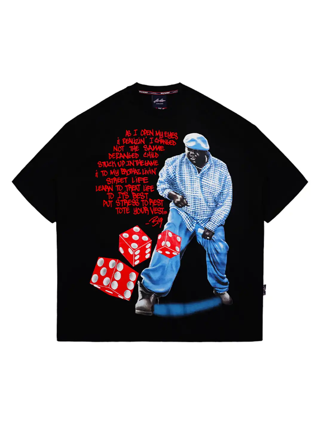 ACUSA | "BIGGIE" Loose Fit Cotton Tee