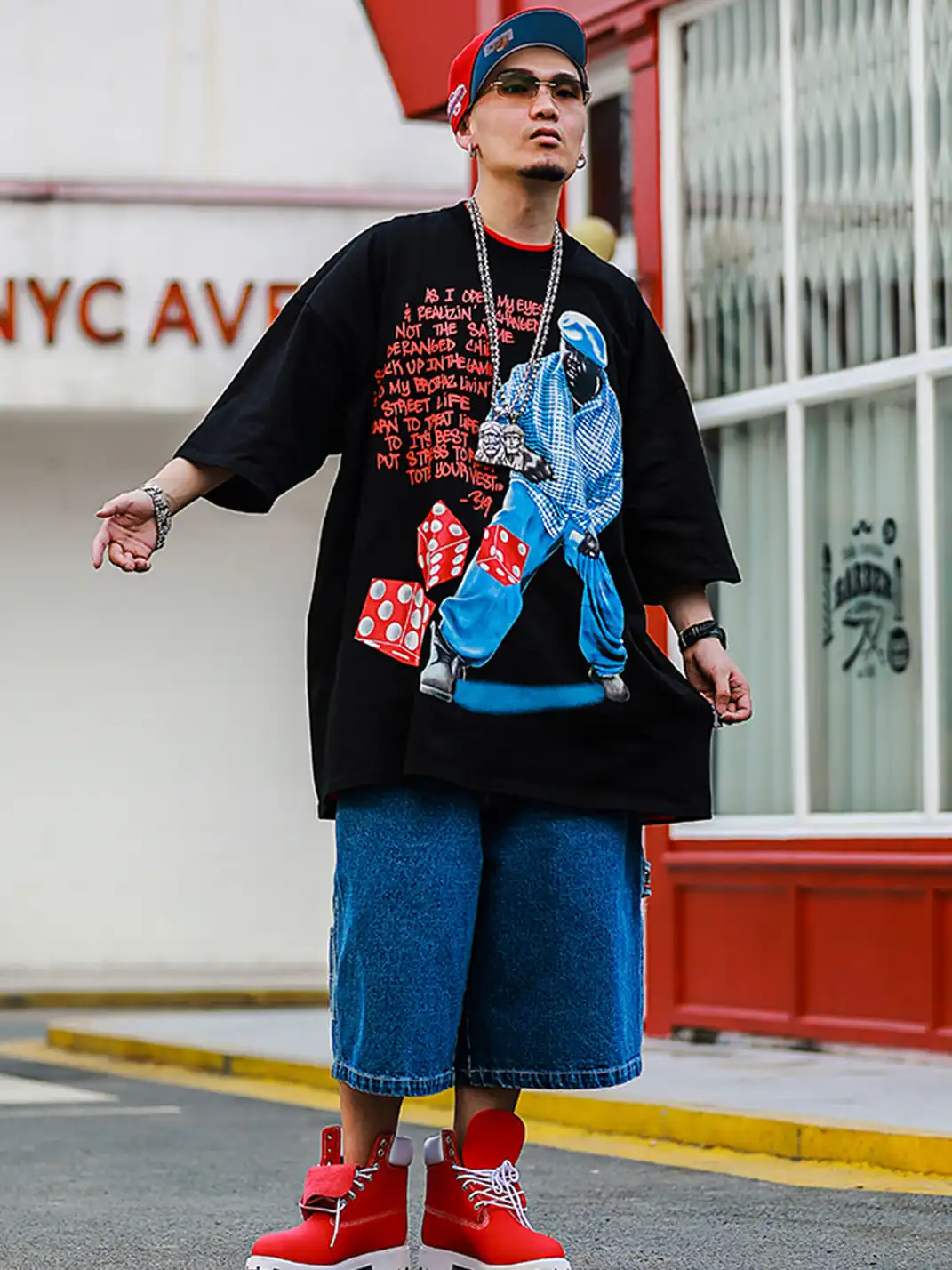 ACUSA | "BIGGIE" Loose Fit Cotton Tee
