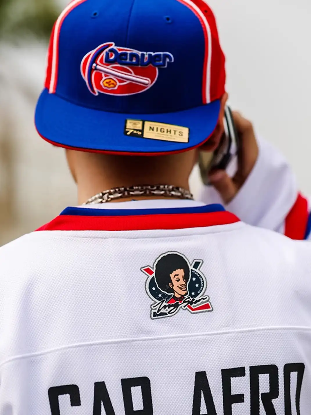 ACUSA | "AFRO" Rangers Colorway Oversized Hockey Jersey