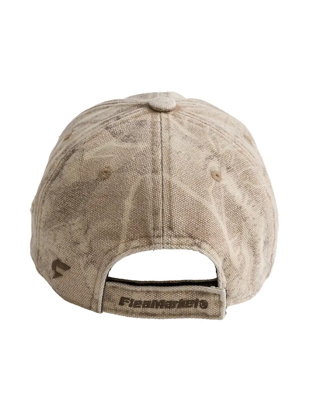FLEAMARKET | "Worldwide" 25 Washed Curve Brim Baseball Cap