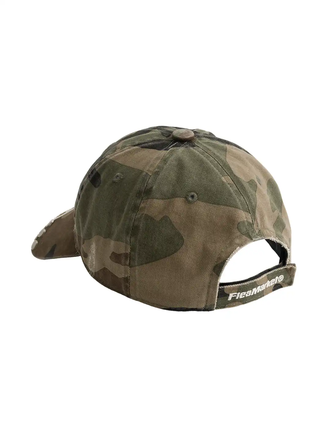 FLEAMARKET | "V Project" Stitchwork Curve Brim Baseball Cap
