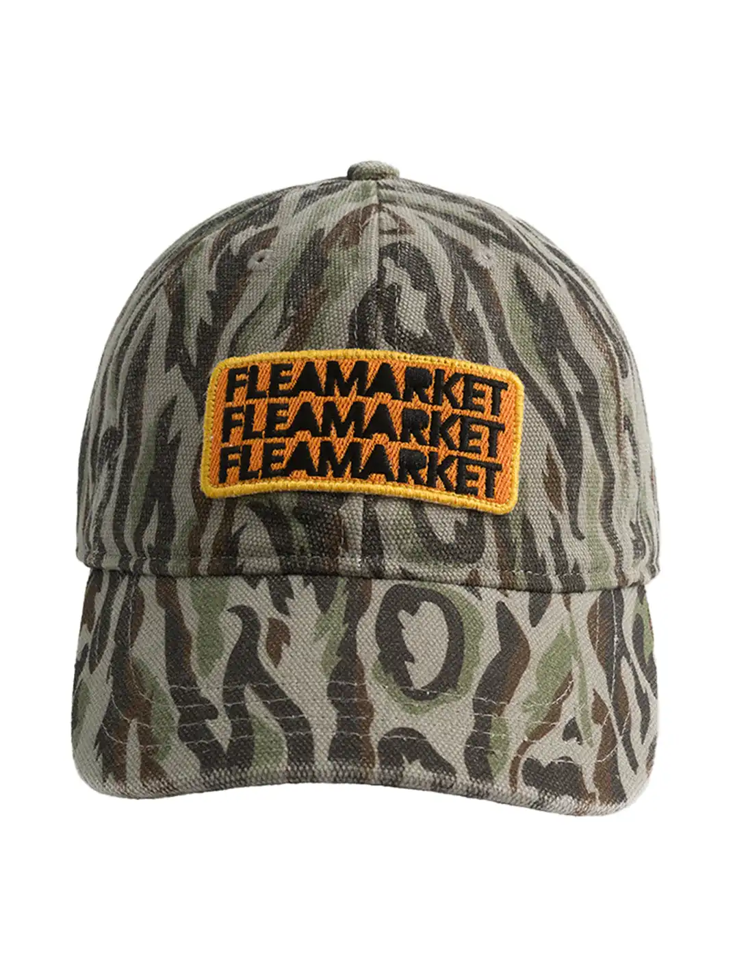 FLEAMARKET | Flame Camo Curve Brim Cap