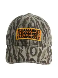 FLEAMARKET | Flame Camo Curve Brim Cap