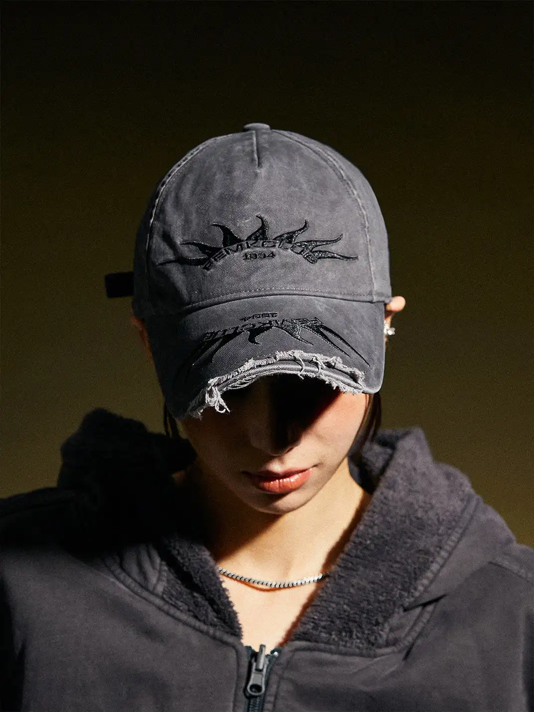 FLEAMARKET | 1994 Flamework Washed Curve Brim Cap