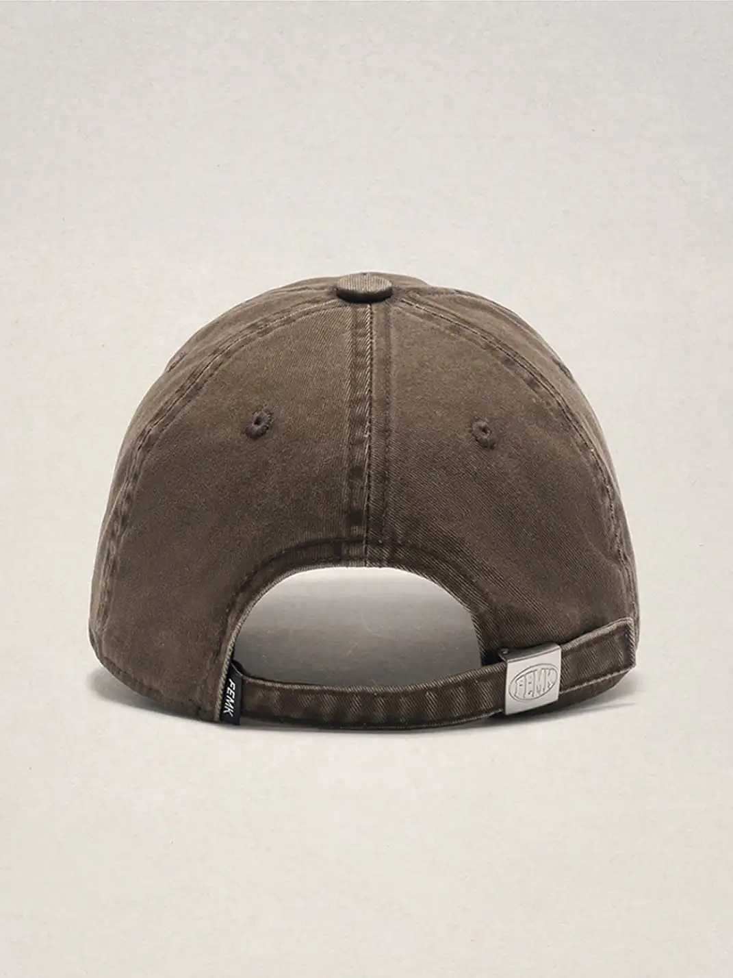FLEAMARKET | Wheat Stalk Curved Brim Cap-Brown