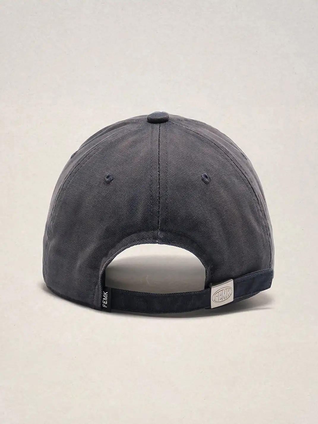 FLEAMARKET | "STOLEN" Stitchwork Curve Brim Cap-Grey