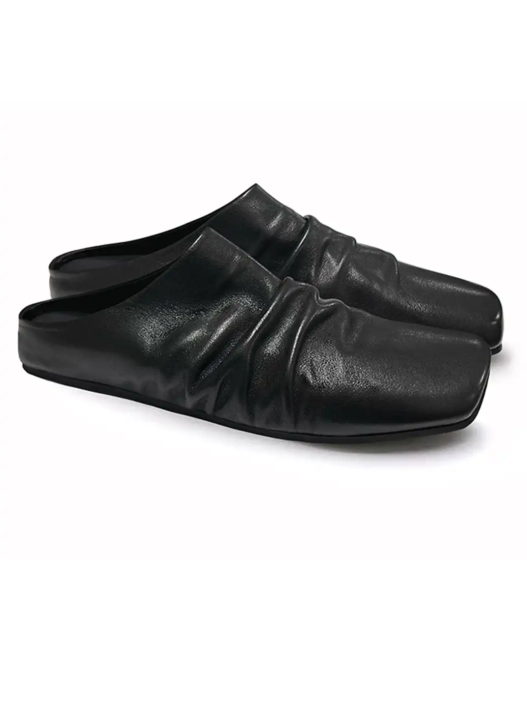 JCAESAR STUDIO | Wrinkled Leather Slip-On Mule