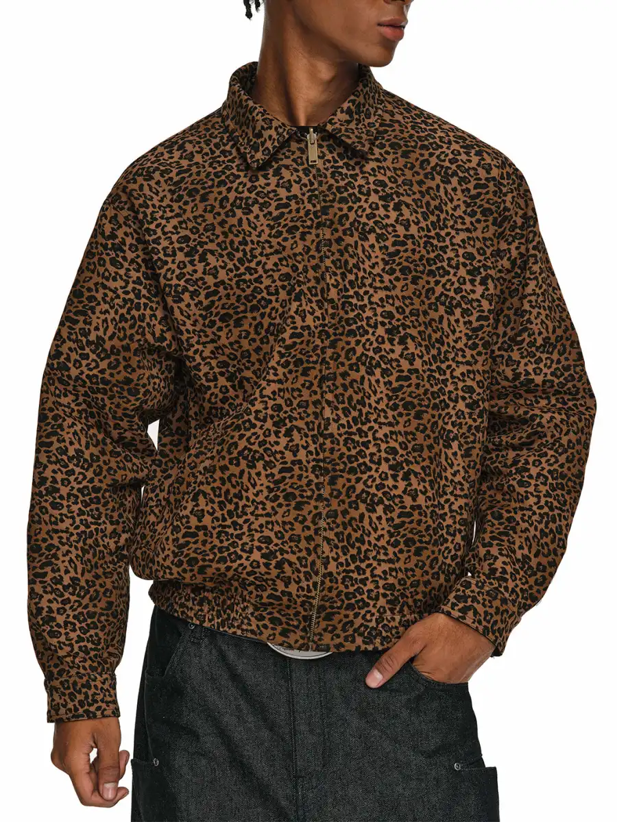 ANTIDOTE | Reversible Leopard Print Detroit Jacket - 4