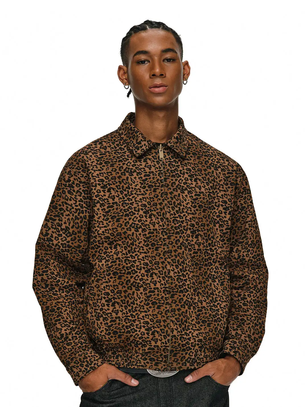 ANTIDOTE | Reversible Leopard Print Detroit Jacket