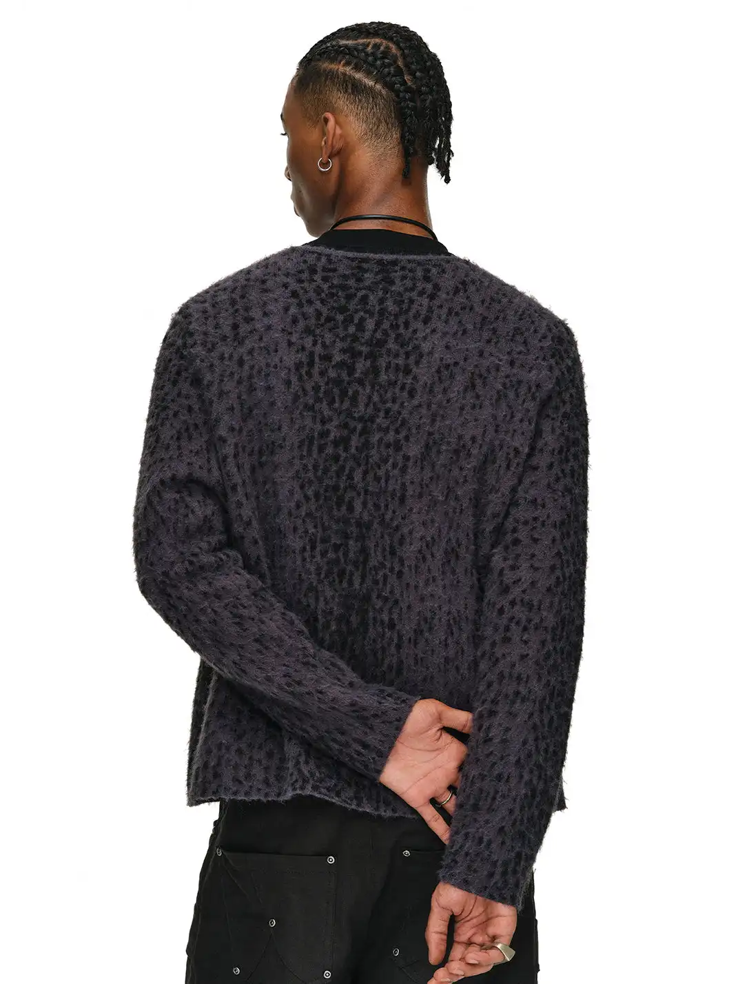 ANTIDOTE | Black Panther V Collar Sweater