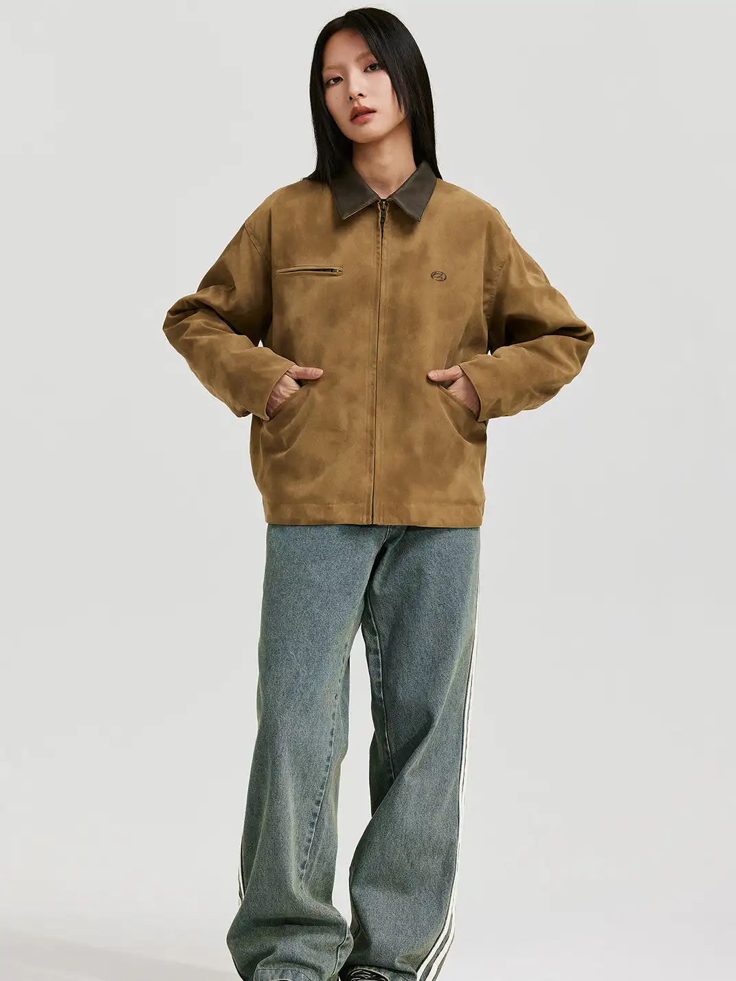 ANTIDOTE | Suede Workwear Padded Detroit Jacket