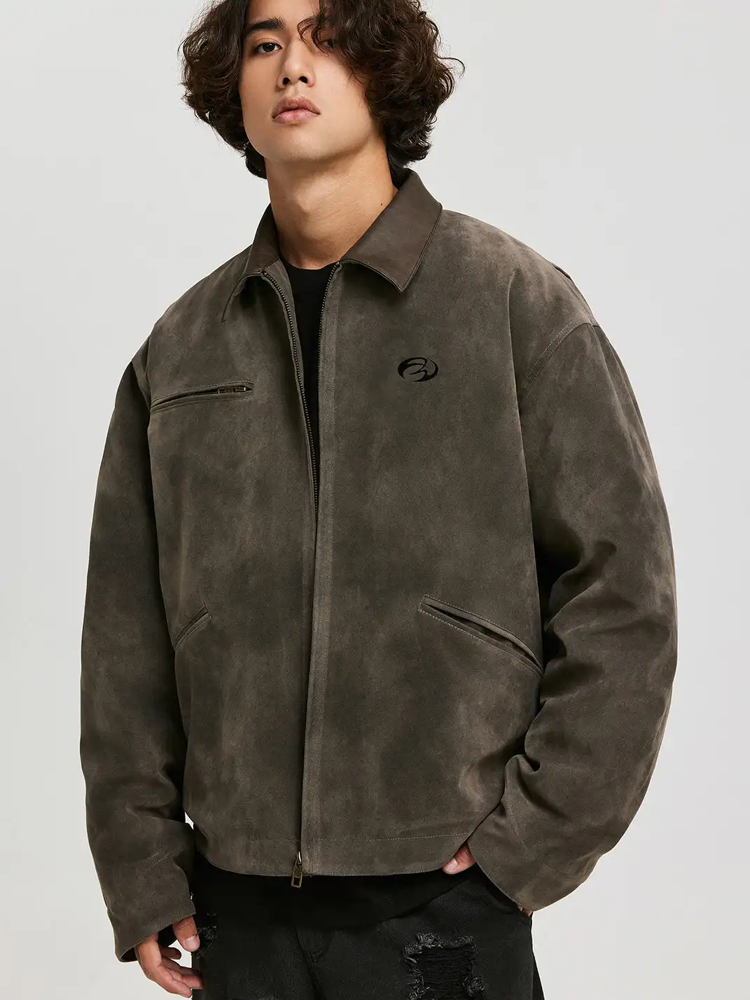 ANTIDOTE | Suede Workwear Padded Detroit Jacket
