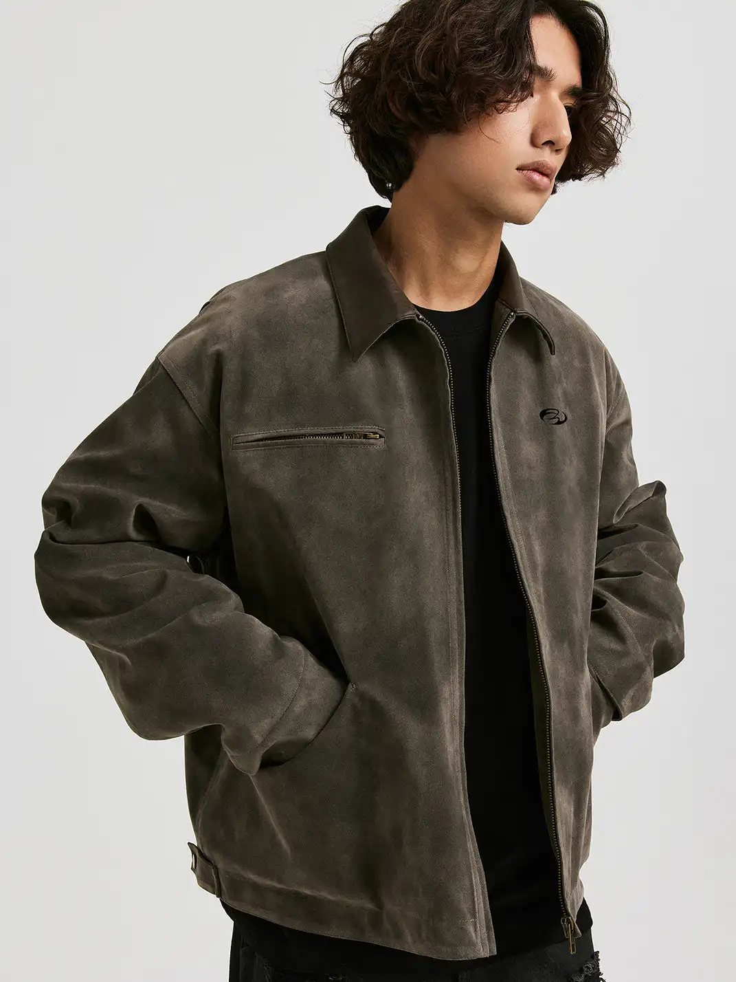 ANTIDOTE | Suede Workwear Padded Detroit Jacket