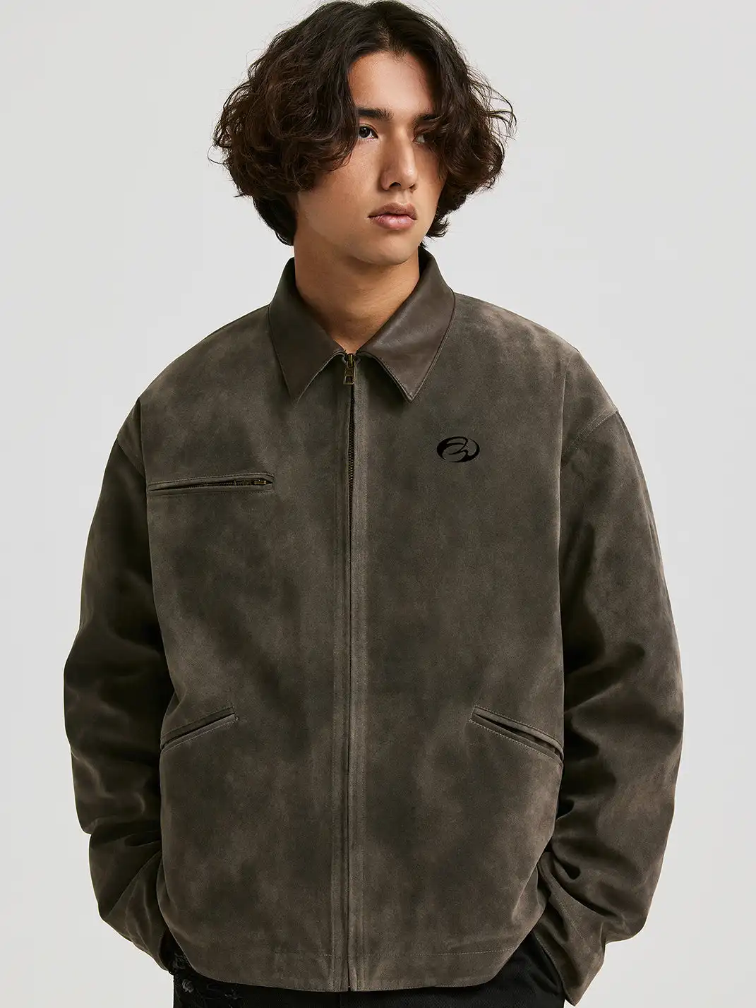 ANTIDOTE | Suede Workwear Padded Detroit Jacket