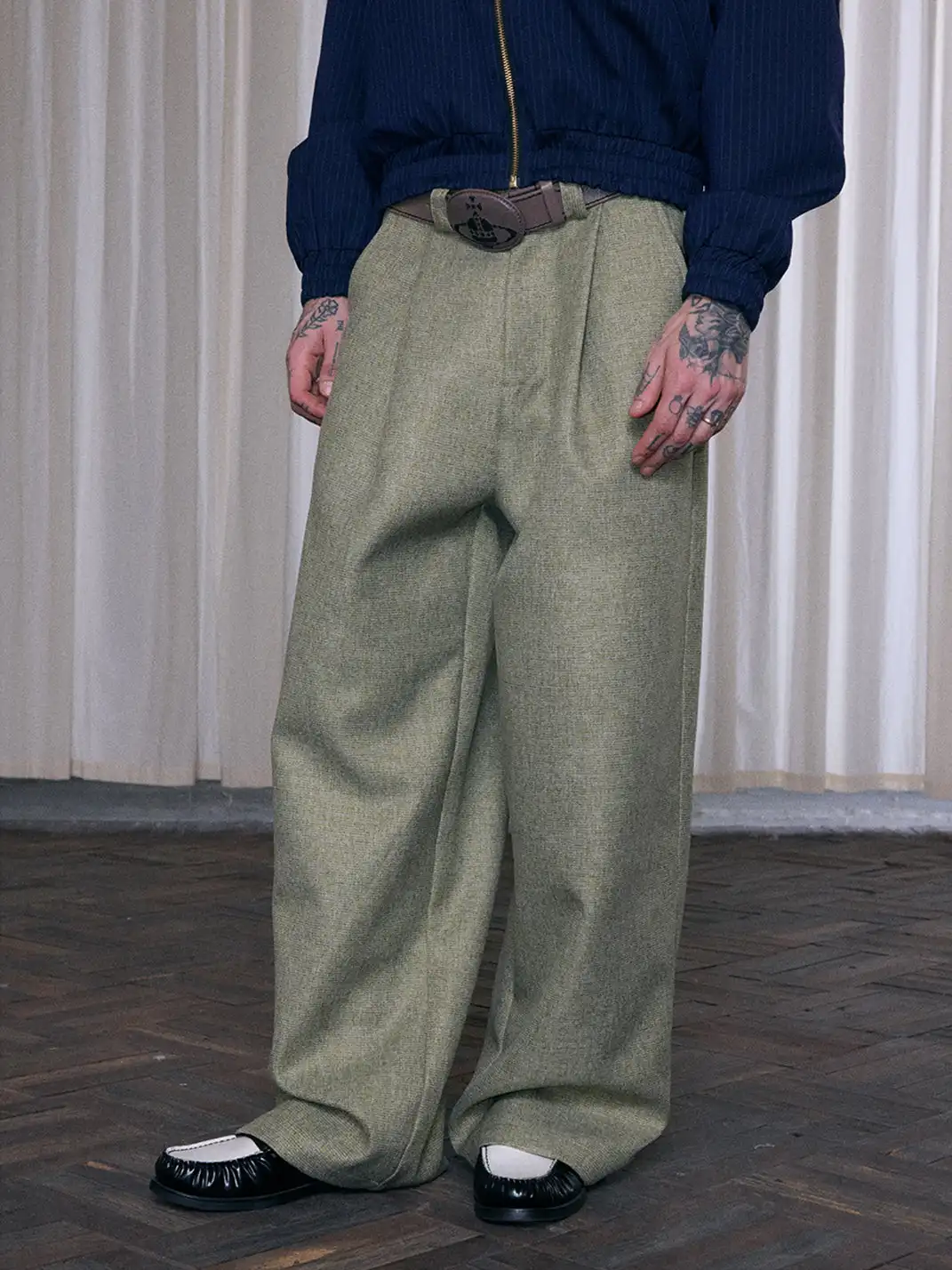 INS GALE | Pleated Loose Fit Pants