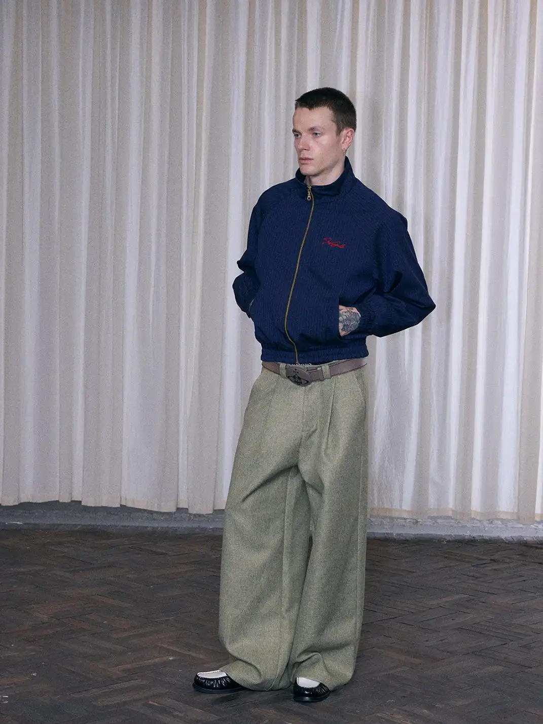 INS GALE | Pleated Loose Fit Pants