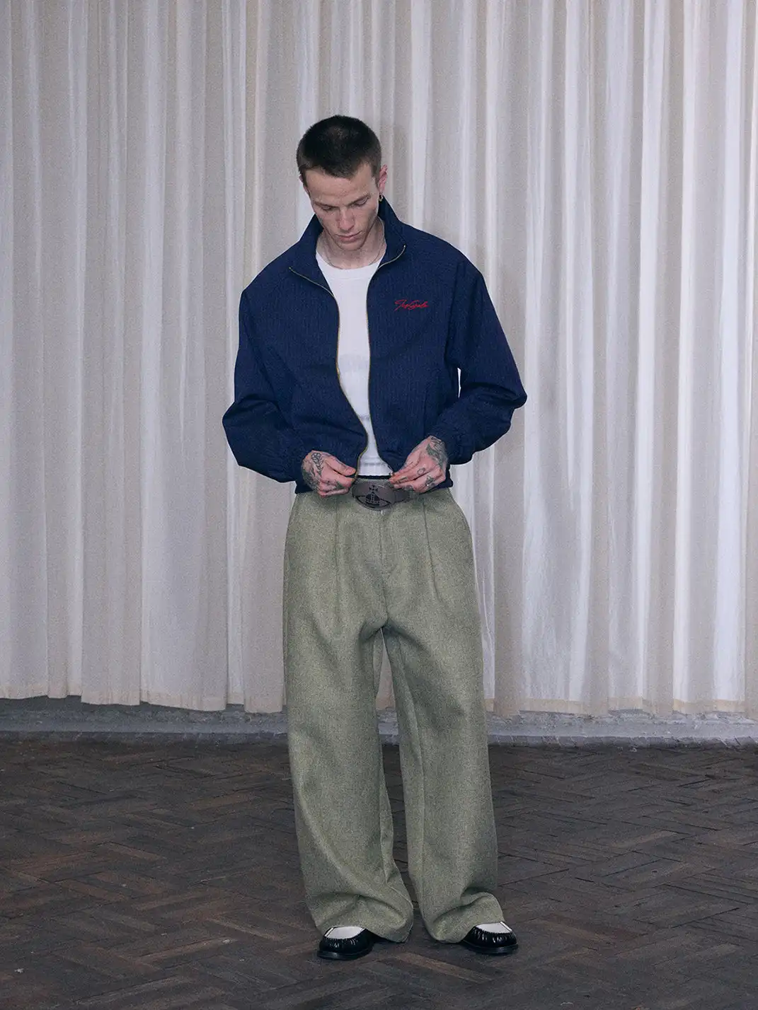 INS GALE | Pleated Loose Fit Pants