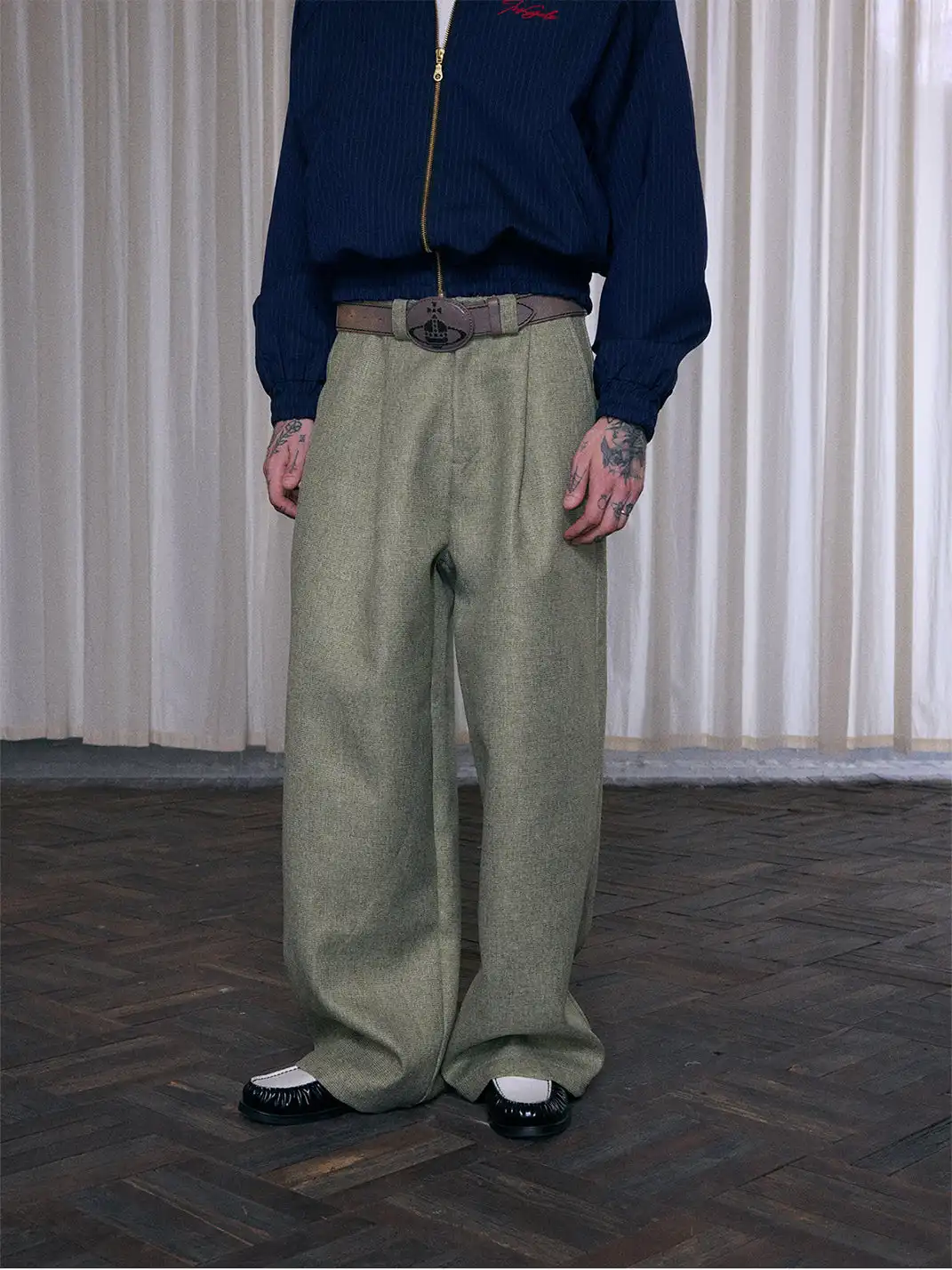 INS GALE | Pleated Loose Fit Pants