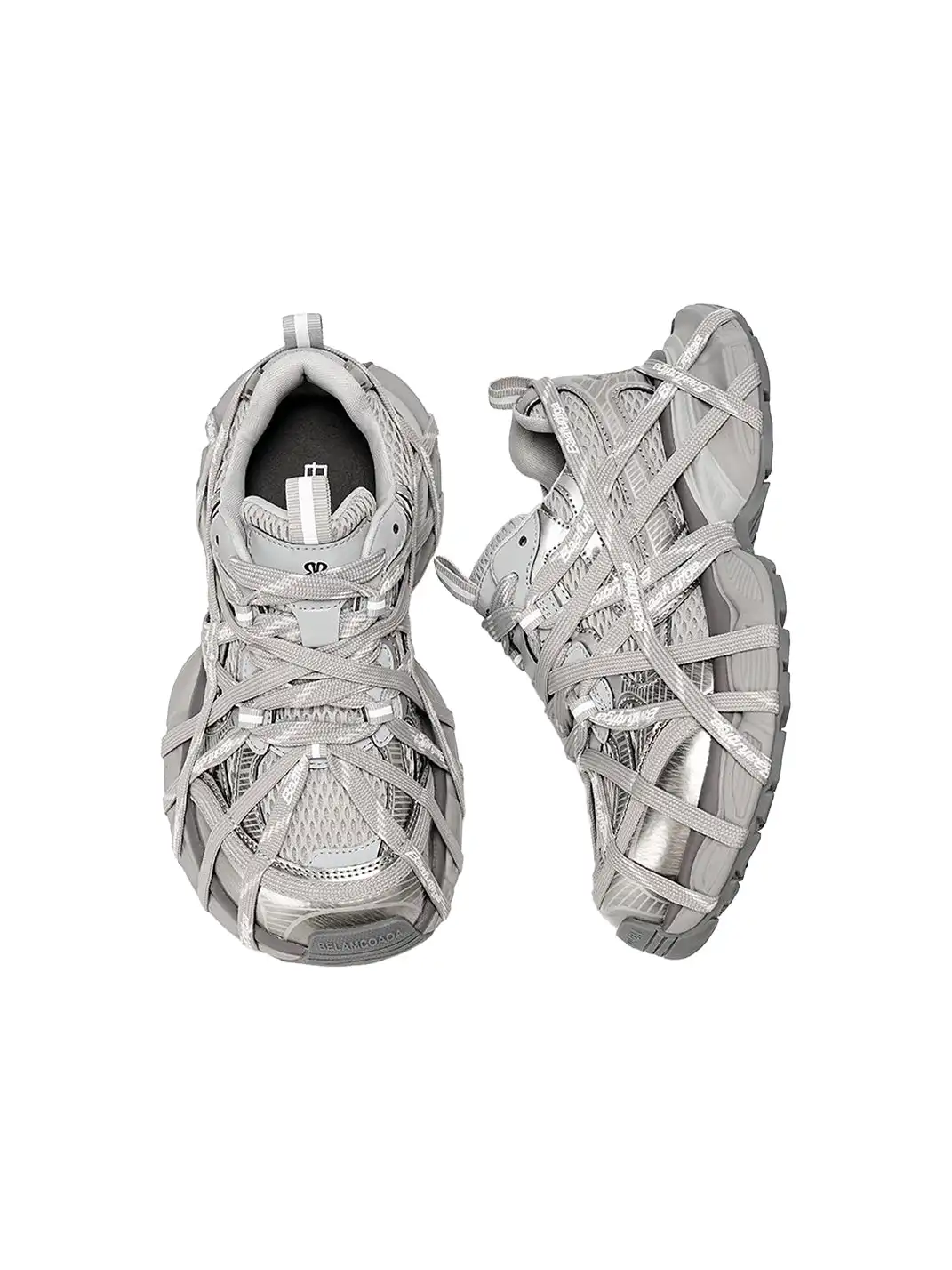 EBLAN | Spider Web Bondage Chunky Sneaker