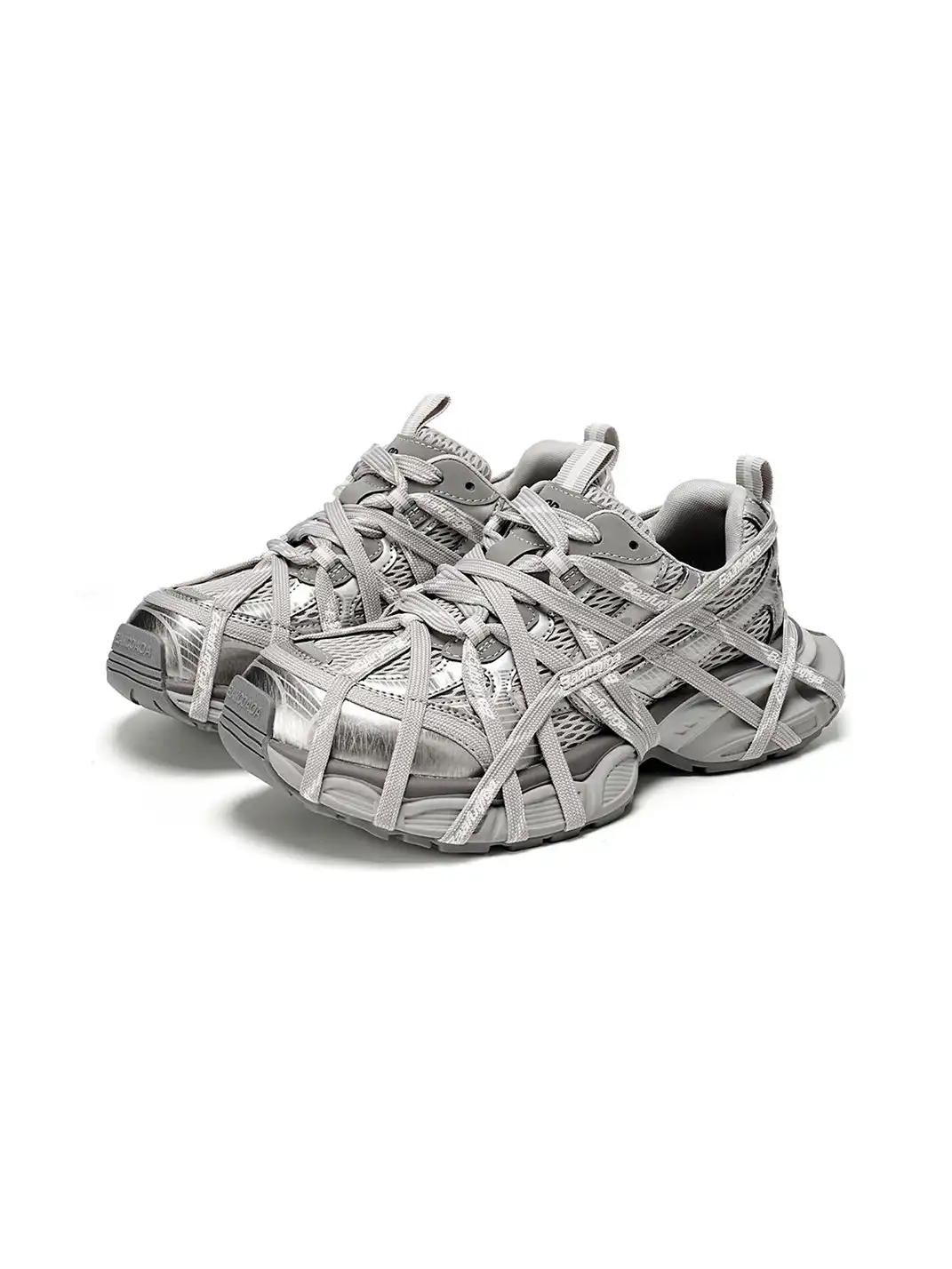 EBLAN | Spider Web Bondage Chunky Sneaker