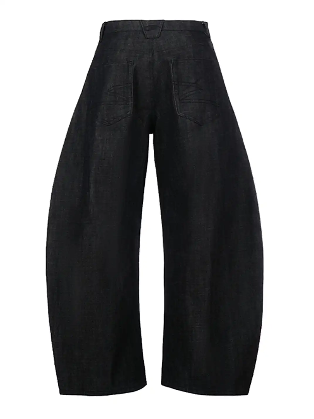 PEOPLESENSE | Exposed Button Fly Curved Jeans