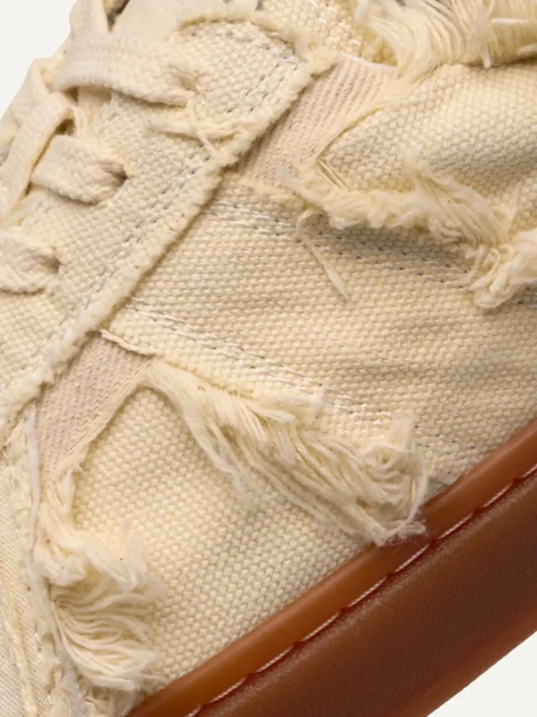 FOOT INDUSTRY | Ripped Canvas Trainers