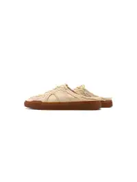FOOT INDUSTRY | Ripped Canvas Trainer Mules