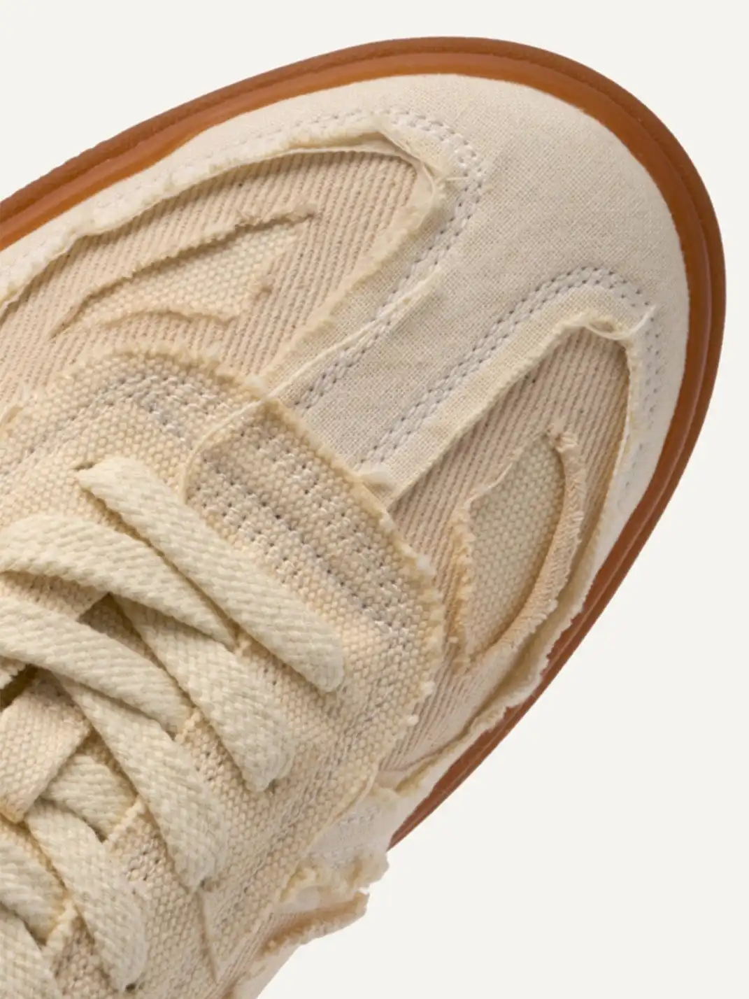 FOOT INDUSTRY | Ripped Canvas Trainer Mules