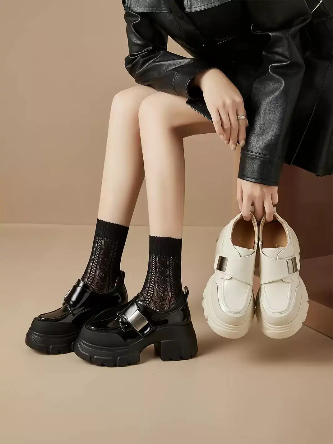 EBLAN | Platform Mary Jane Shoes