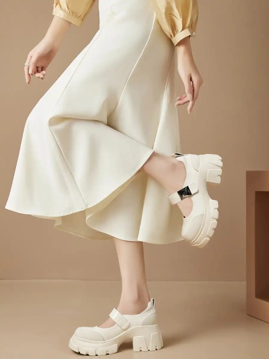 EBLAN | Platform Cut Out Mary Jane Shoes - 2