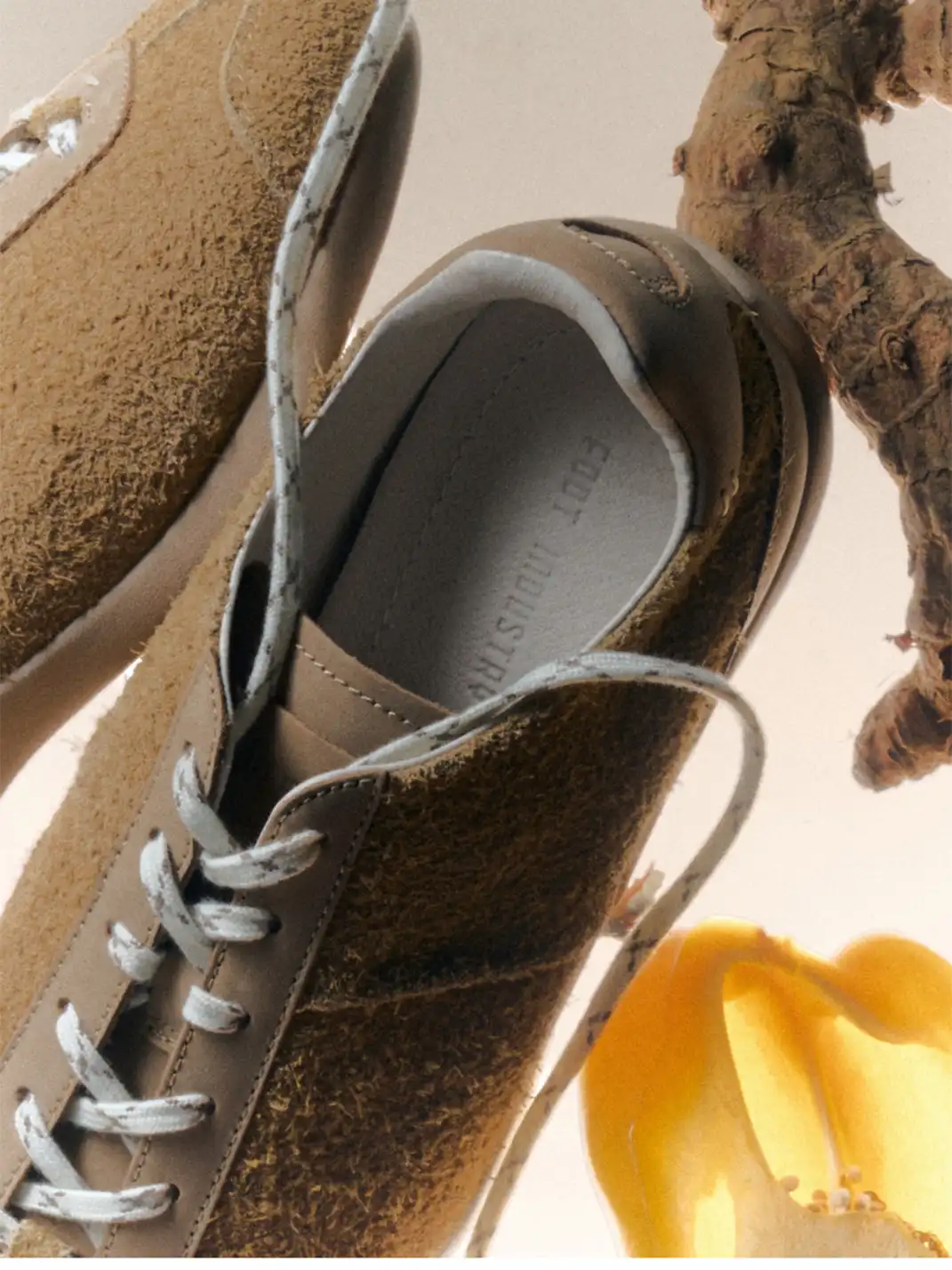FOOT INDUSTRY | Vintage Trainer Sneaker 01 - Olive Green