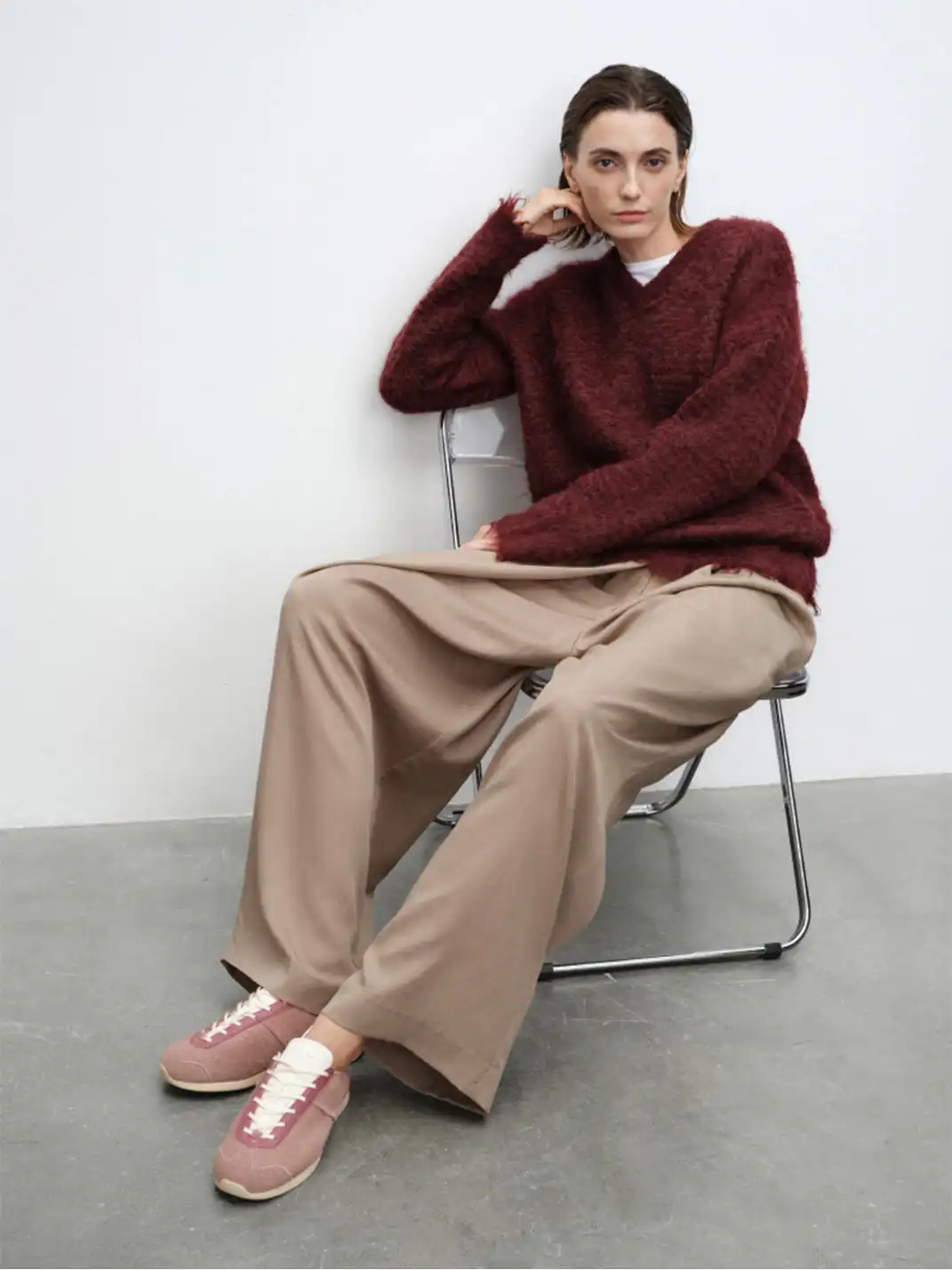 FOOT INDUSTRY | Vintage Trainer Sneaker 01 - Rose Pink