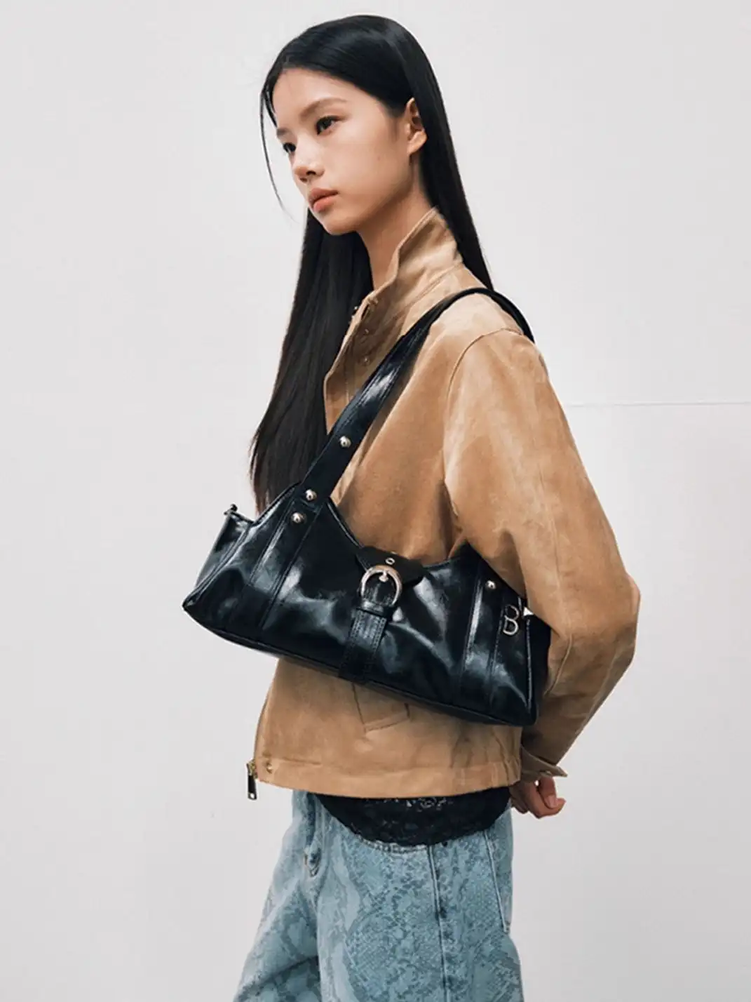 SQUAREline | Buckled Clutch Purse