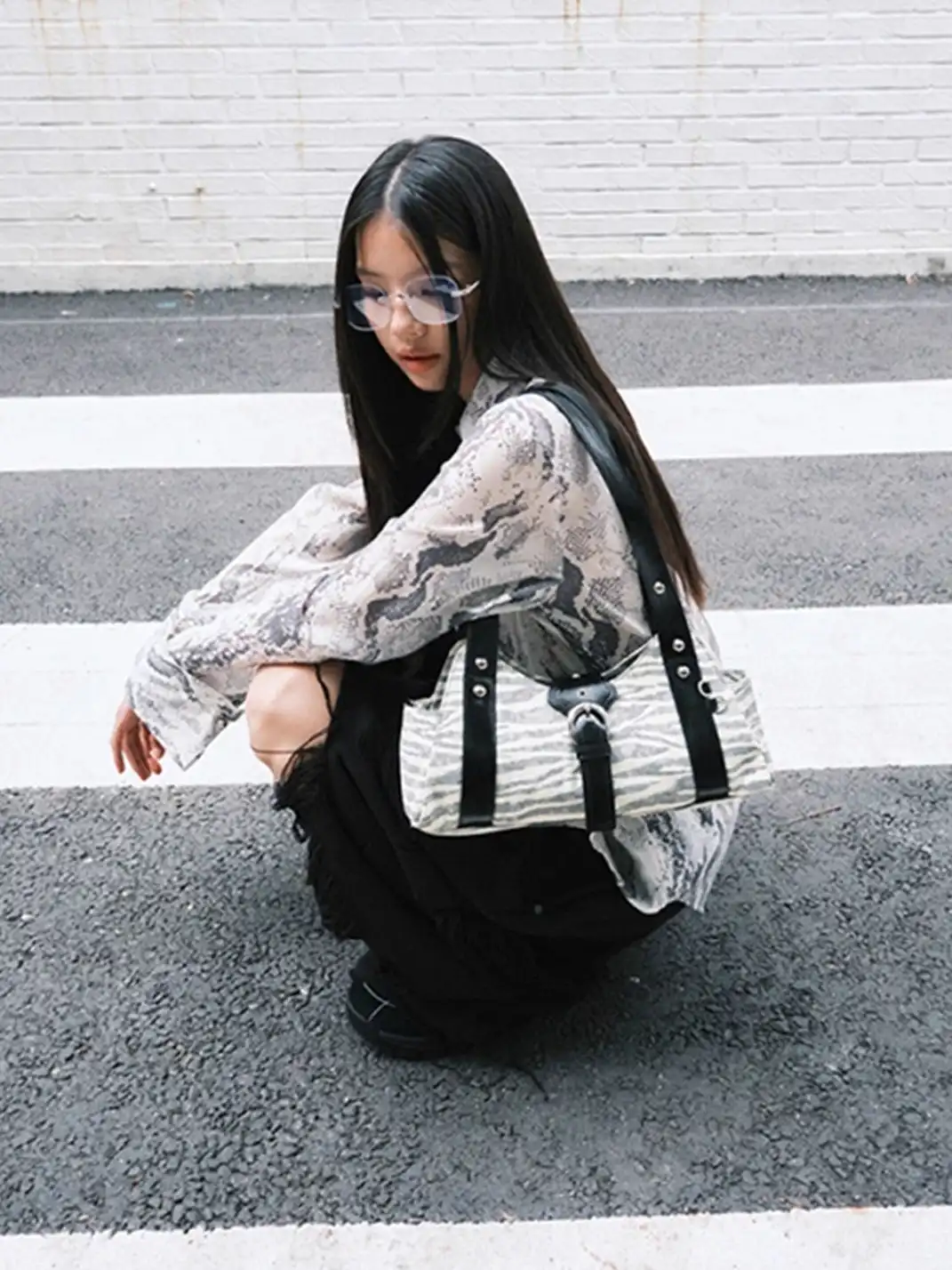 SQUAREline | Buckled Clutch Purse