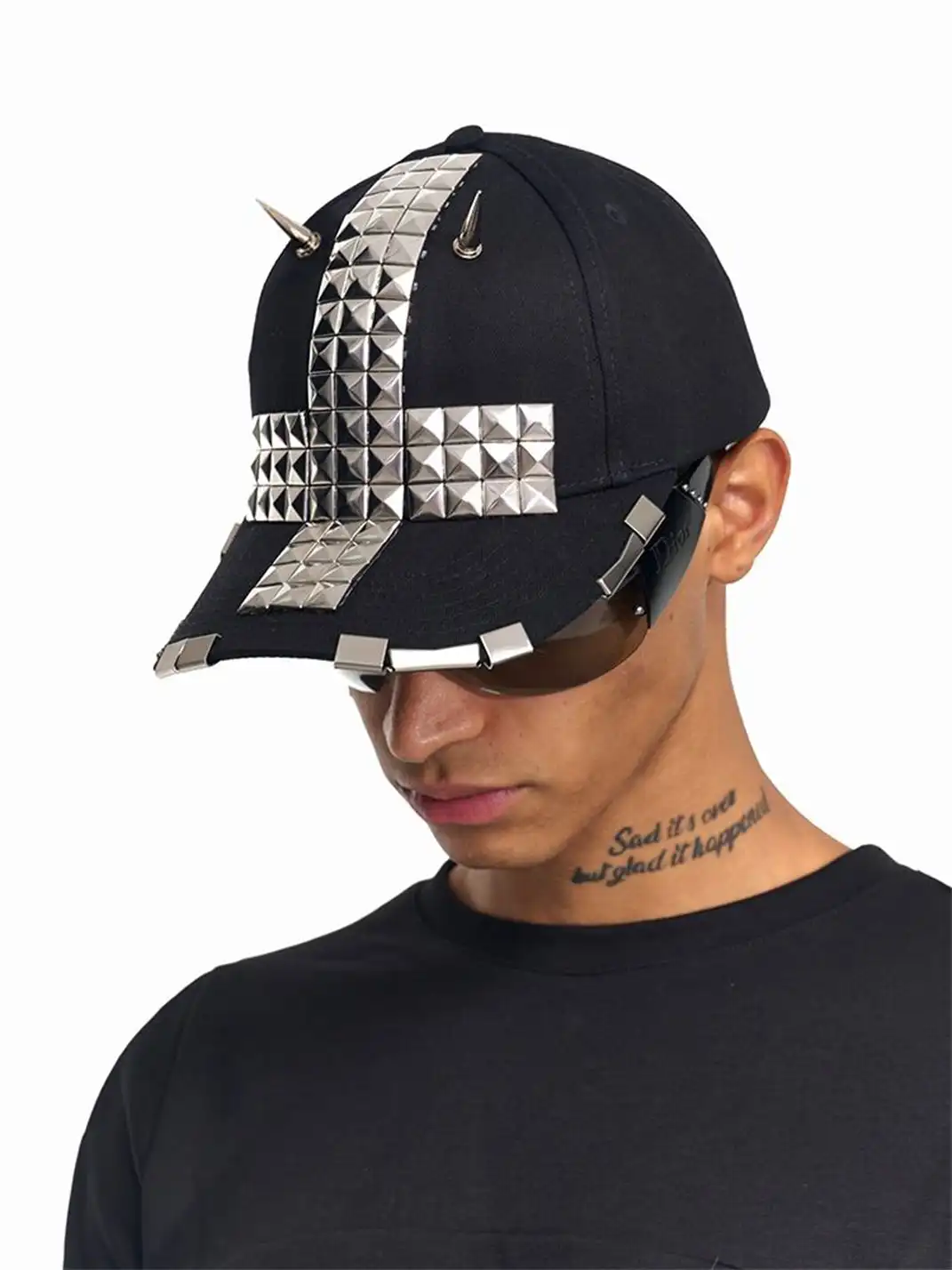 REBEL WAVE | "RŠŠÆ" Rivet Curve Brim Cap