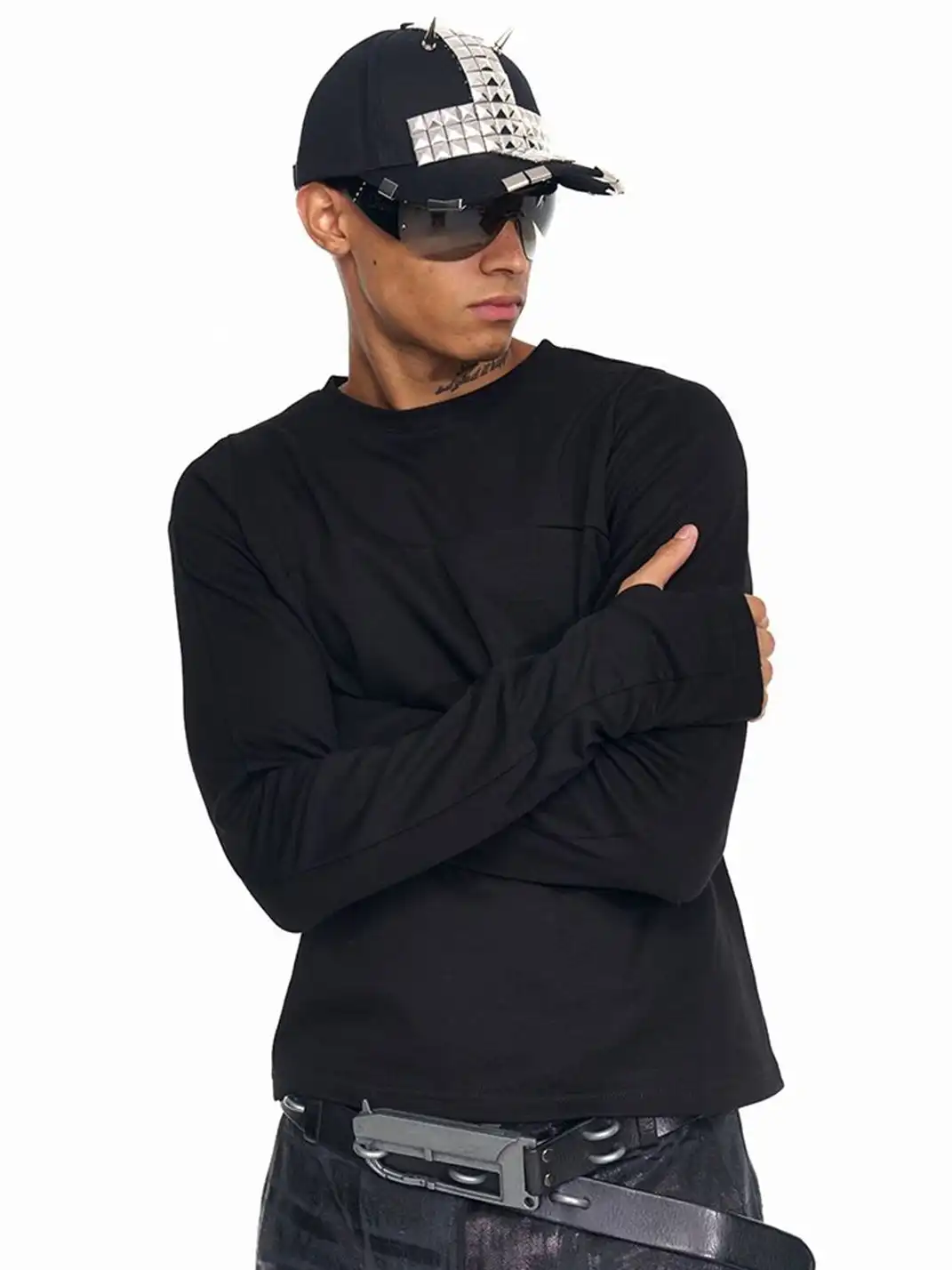 REBEL WAVE | "RŠŠÆ" Rivet Curve Brim Cap