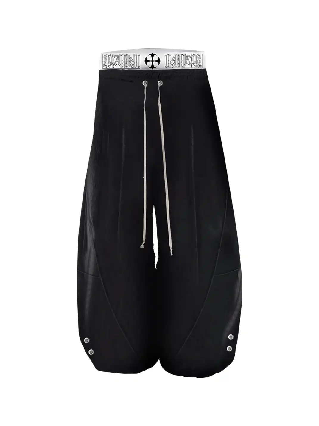 PAIKI | Logo Waist Baggy Pants