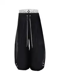 PAIKI | Logo Waist Baggy Pants