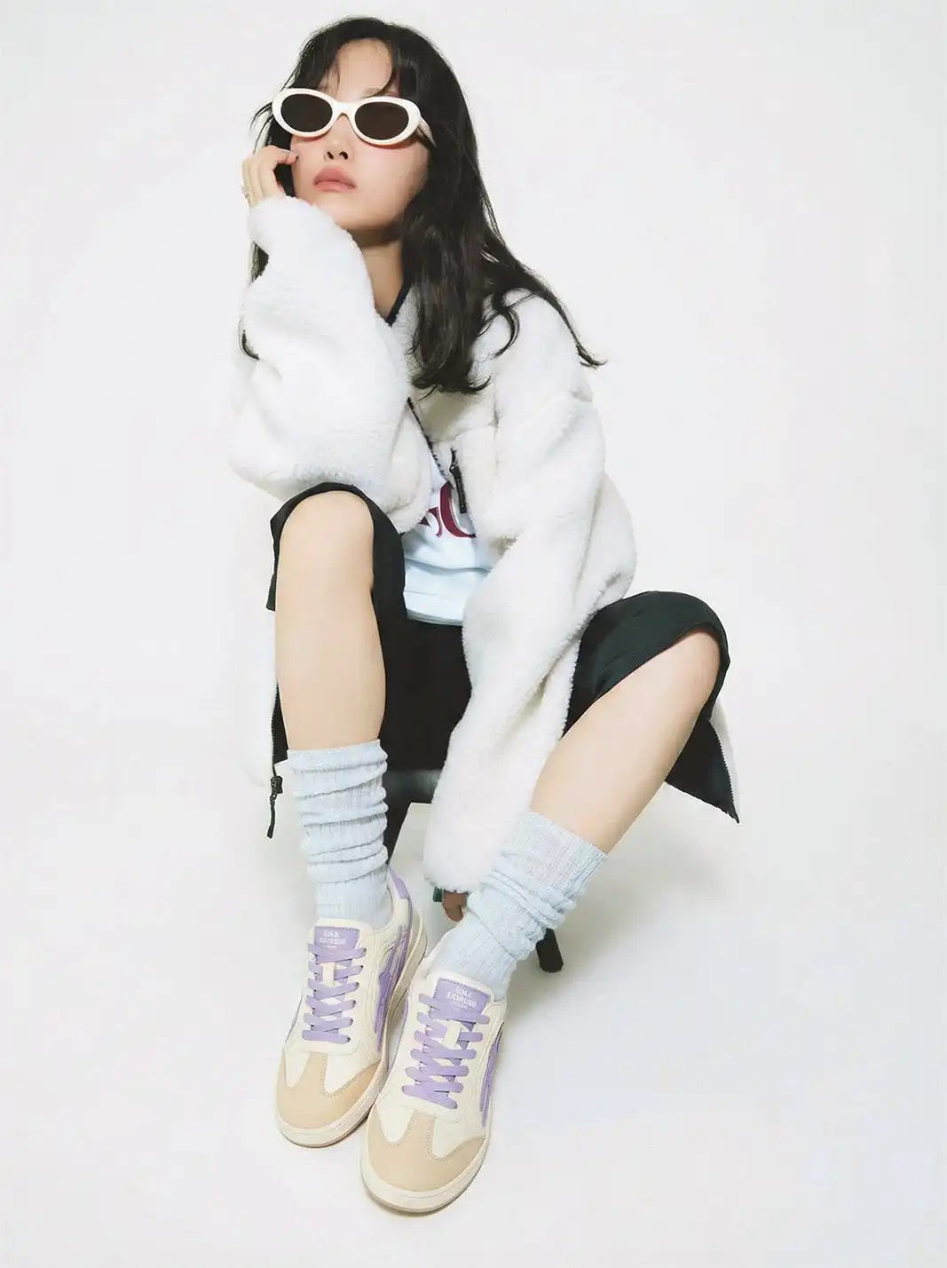 KILLWINNER丨Retro Training Sneaker-Taro Purple