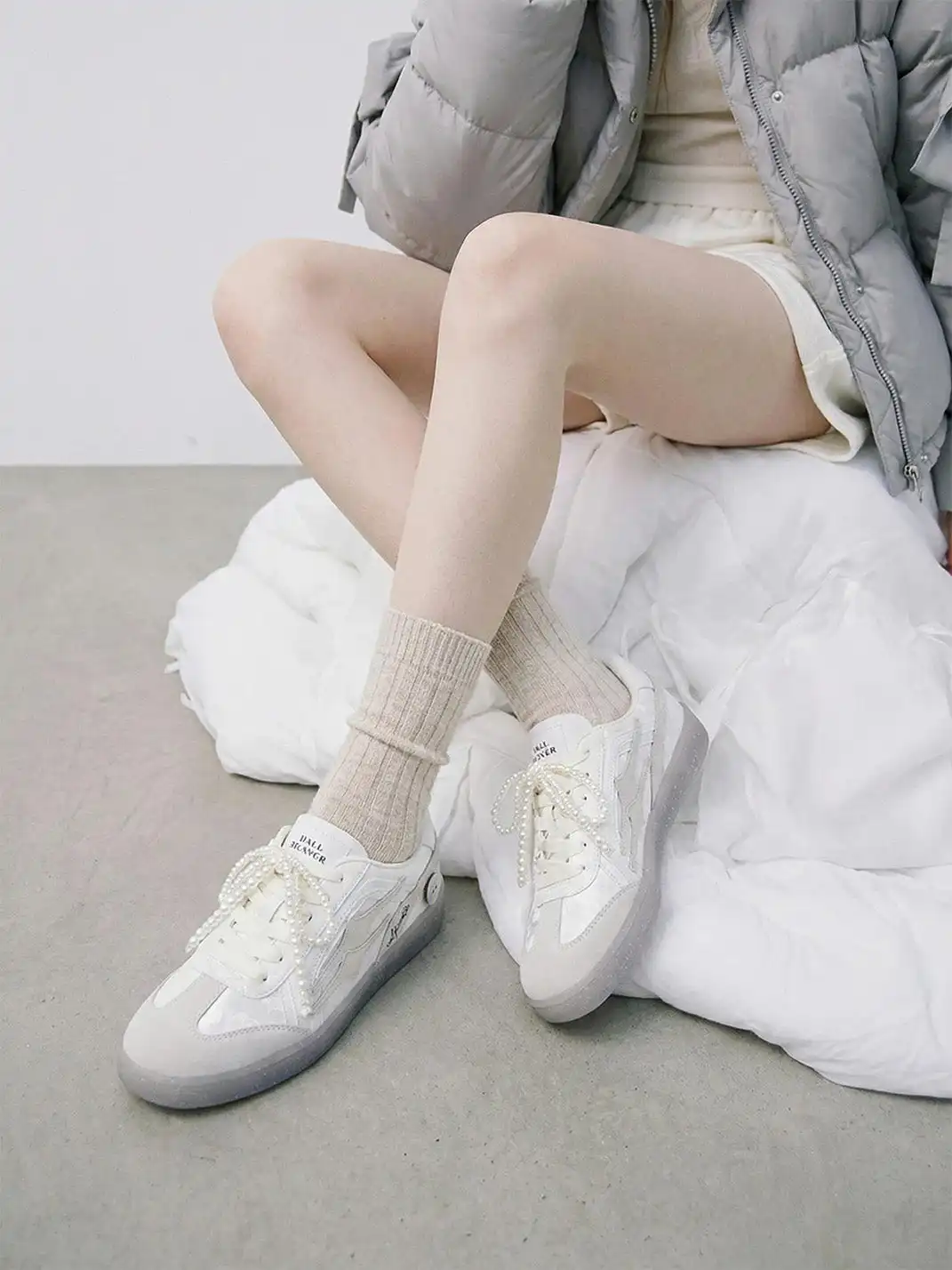 KILLWINNER丨Retro Training Sneaker-Cloud white